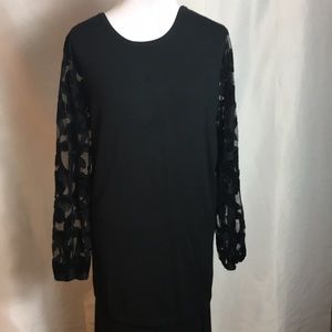 JM Collection black tunic